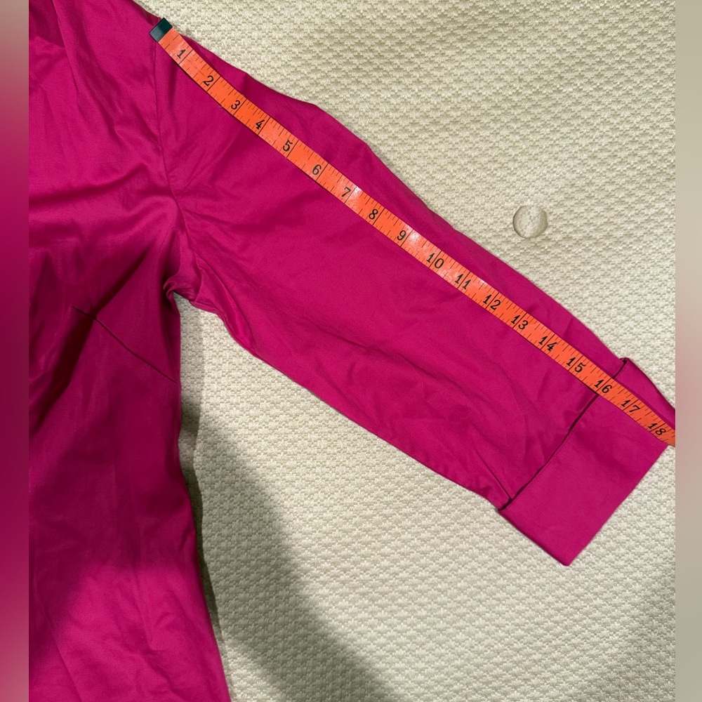 EUC-Banana Republic Fuchsia Button-Down Shirt - Picture 6 of 10